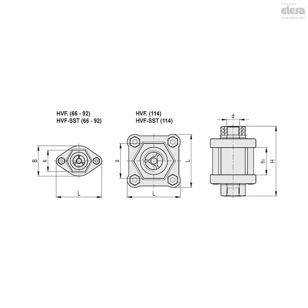 Brass Bosses, HVF.92-3/8